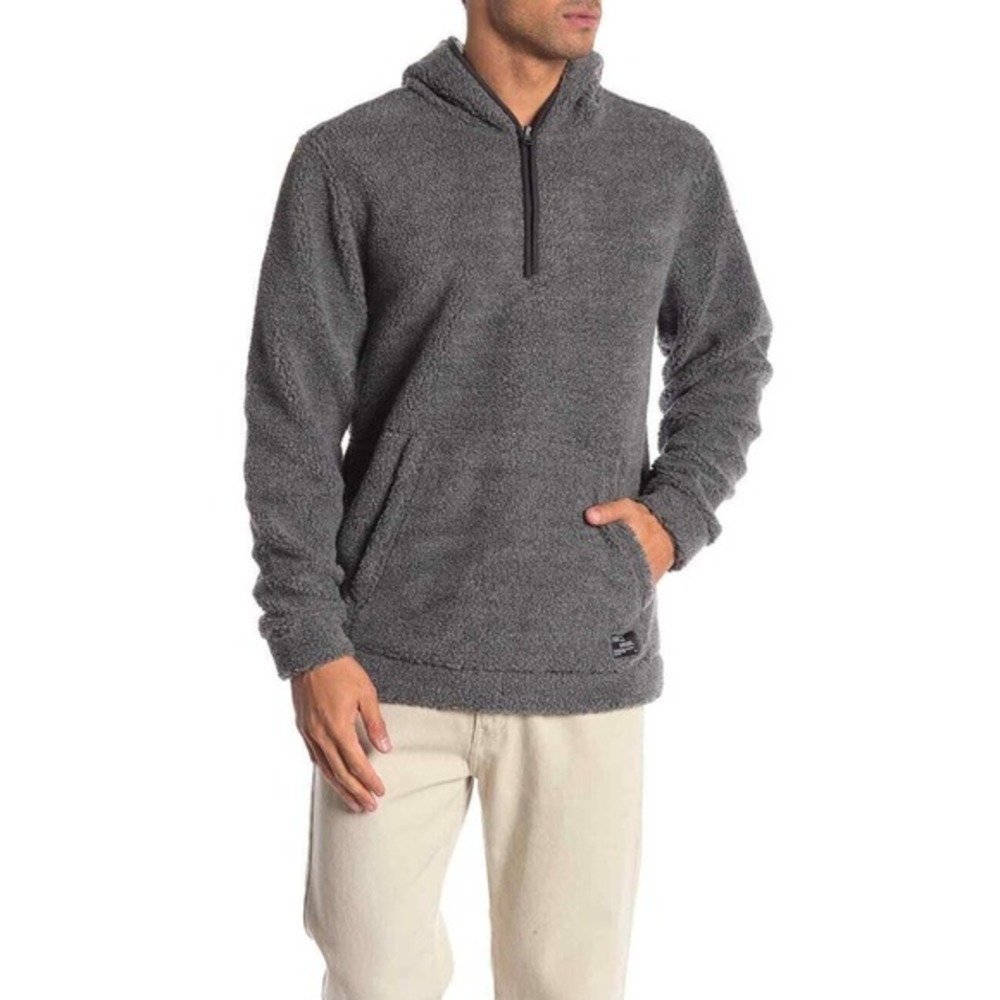 UNION DENIM Turner Hoodie Jacket Size M - Charcoal